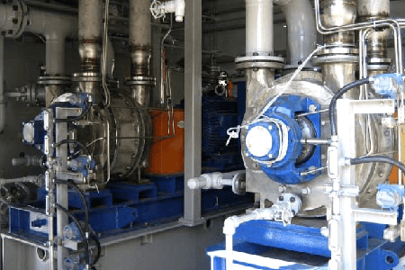 肯富来液环真空泵在加拿大油页岩使用现场