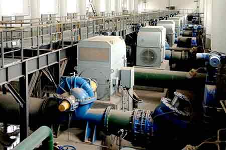 KPS单级双吸离心泵在新疆广汇新能源有限公司使用现场