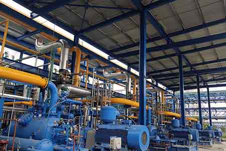 肯富来开云手机站官方版在线登入机组在重庆华峰聚酰胺有限公司己二腈项目使用现场